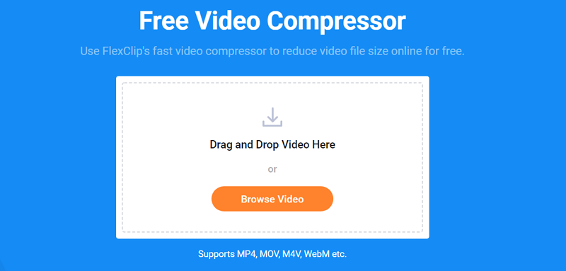 How to Compress A Video Online for Free - Step 1  