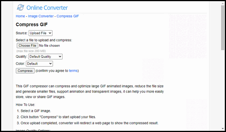 GIF Compressor  Compress GIFs Online for Fast Upload and Share