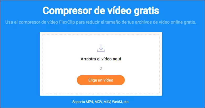 Video Compressor for WhatsApp - FlexClip: Choose a Video