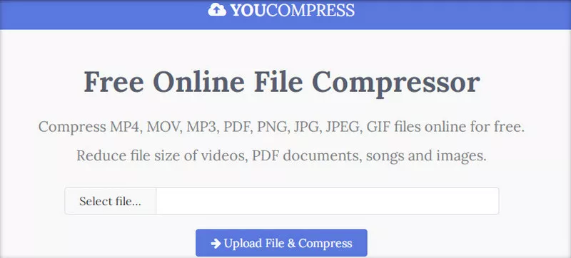 Video Compressor - YouCompress