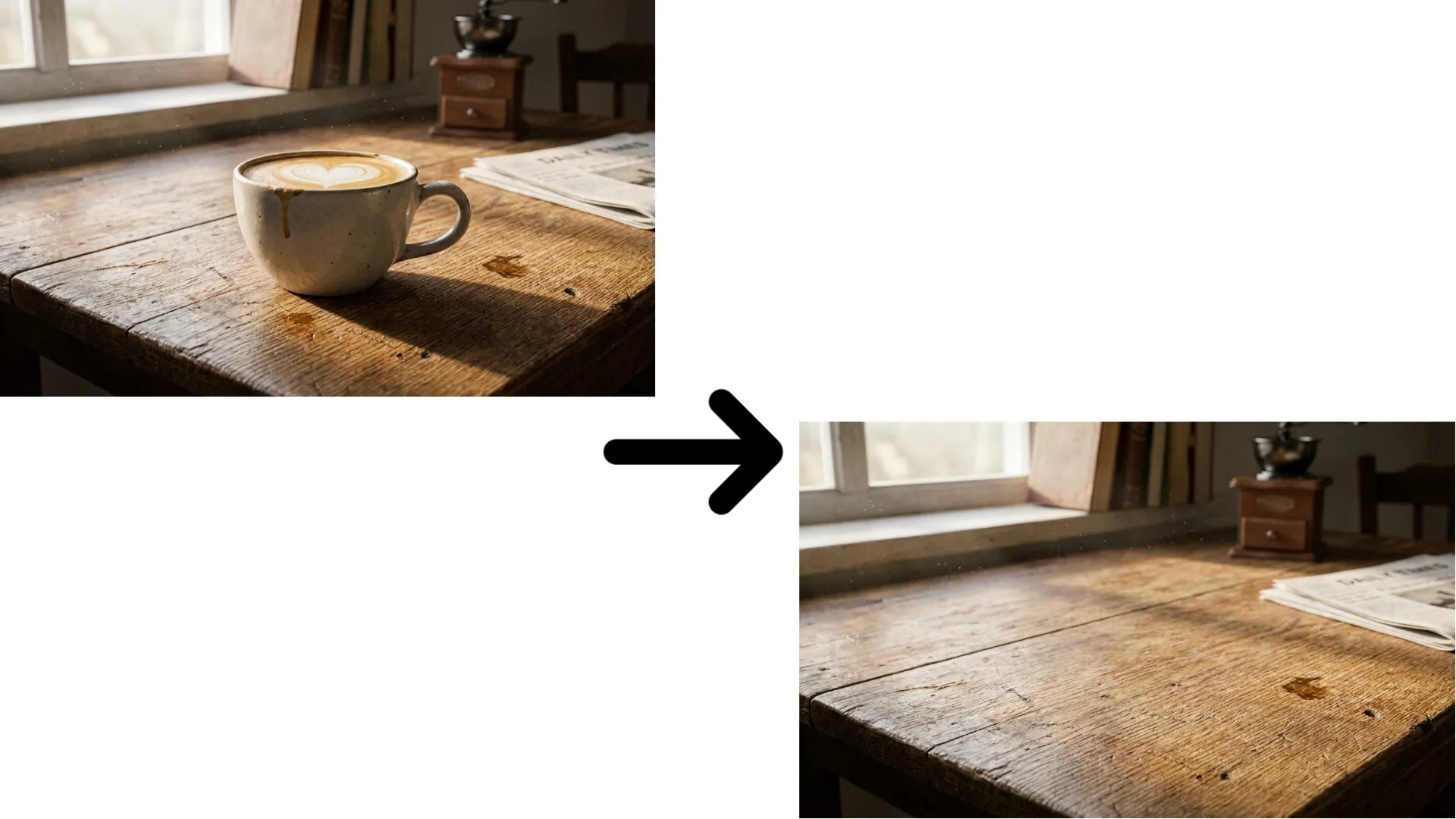 Content Aware Fill Example Image - FlexClip