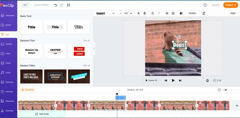 Add multiple GIFs in sequence and convert them to a looping MP4 video