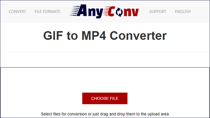 AnyConv GIF to MP4 Converter