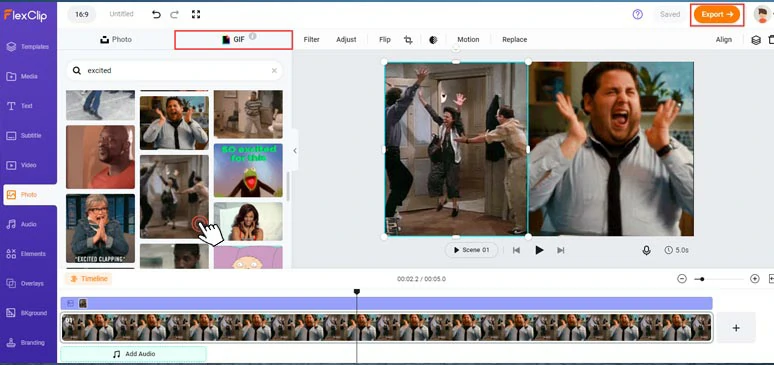 Direct use trending GIPHY GIFs and convert them to an MP4 video