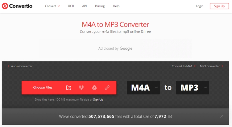 How to Convert M4A to MP3 Online - Convertio