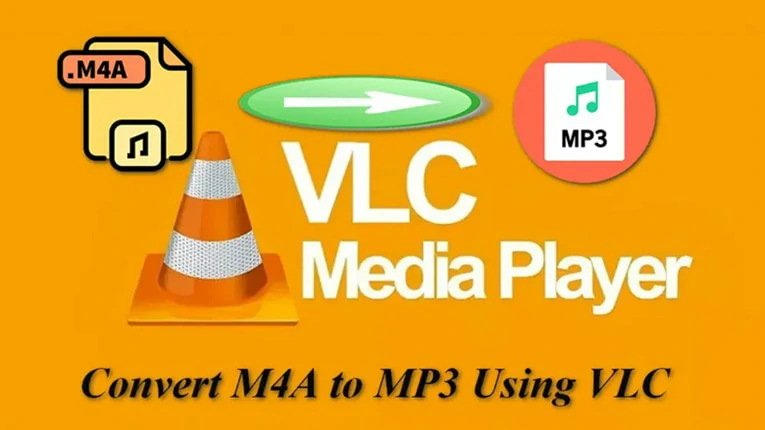 Convert M4A to MP3 in VLC Media Player