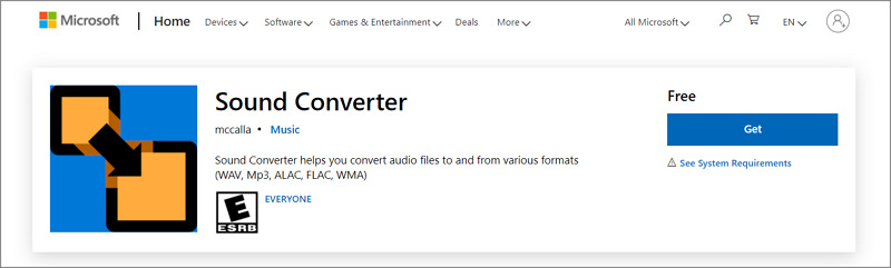 Sound Convert - Install the software