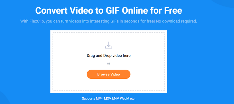 How to Convert MP4 to GIF with FlexClip