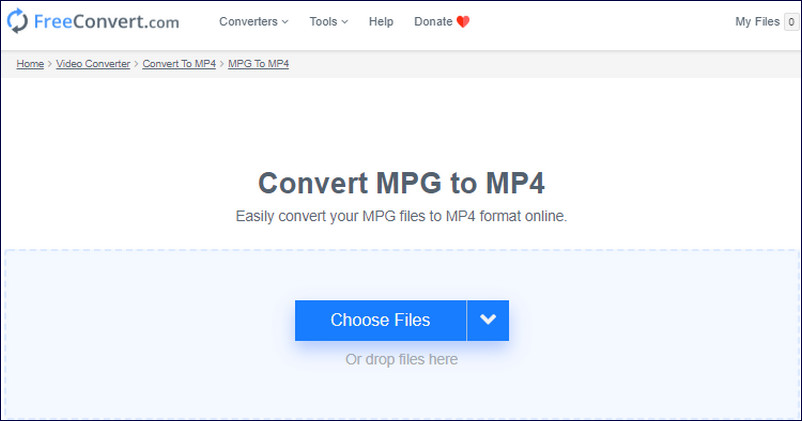 Convert MPG to MP4 Online - FreeConvert