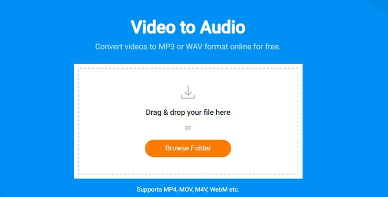 Convert video to mp3 audio file with FlexClip’s free video-to-audio converter