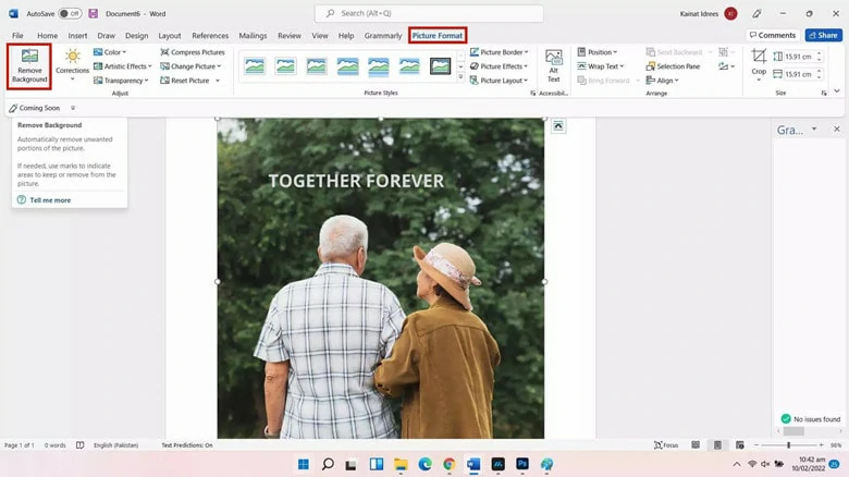 Convert Image to PNG Transparent with Microsoft Word