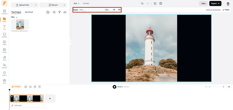 Add Picture to Canvas and Zoom it to Display the Whole Image