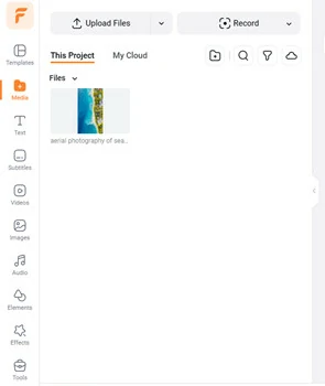 Upload the Vertical Image You Want to Rotate to Landscape