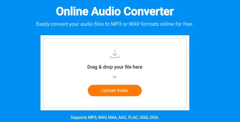 Convert voice memos to MP3 for free with one click online