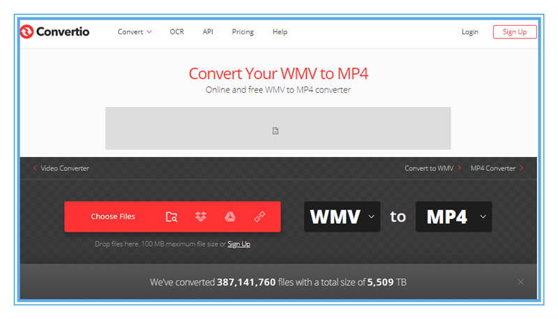 How to Convert WMV to MP4 with Convertio