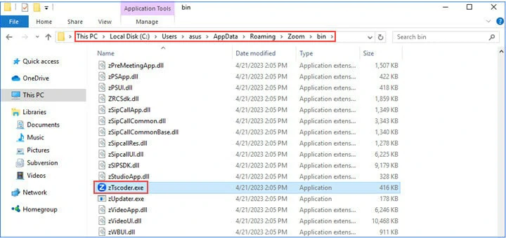 Convert Zoom Recording to MP4 via zTscoder