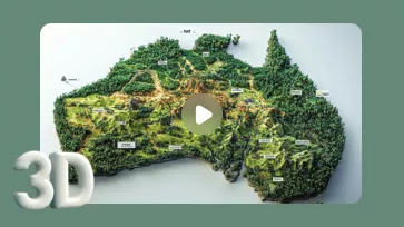 3d map animation