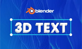 3d text blender