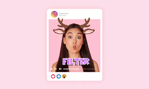 add instagram filter to existing video