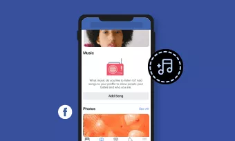 add music to facebook profile