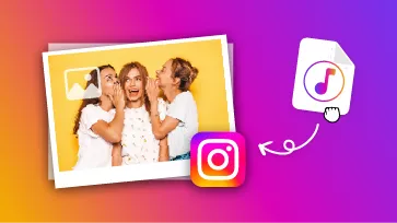 add music to instagram photo carousel