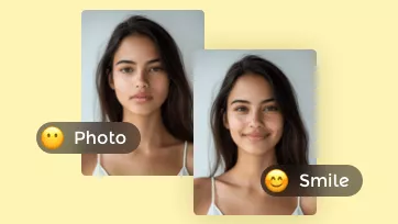 add smile to photo