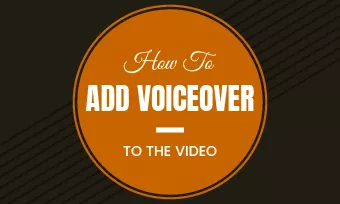add voice over to video