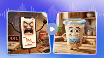 ai talking object video