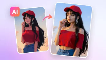 anime character to real life