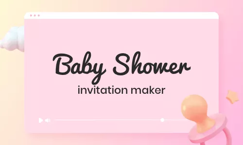 baby shower invitation maker