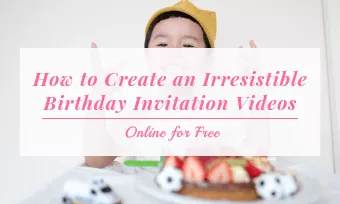 birthday invitation video