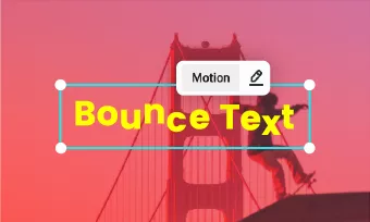bounce text after effects