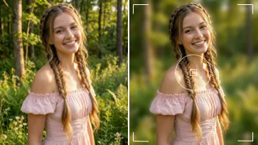 change focus point from image