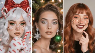 christmas makeup ideas