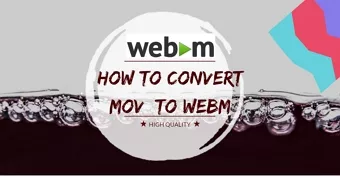 convert mov to webm