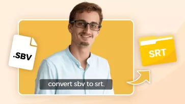 convert sbv to srt