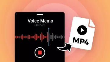 convert voice memo to mp4