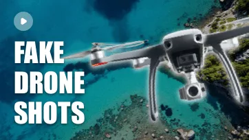 fake drone footage