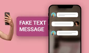 fake text message