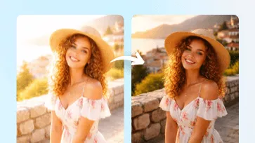 fix overexposed photo