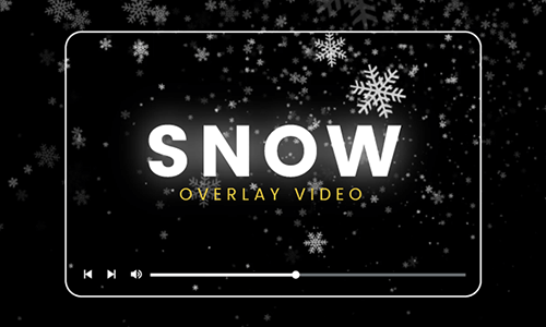 free snow overlay