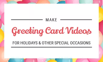 greeting card video