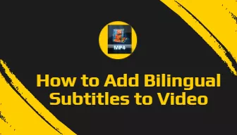 how to add bilingual subtitles to video