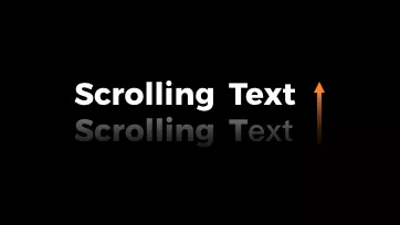 how to add scrolling text to video