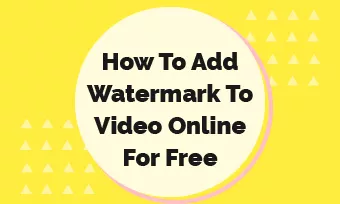 how to add watermark to video
