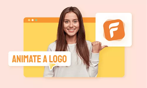 how to animate a logo