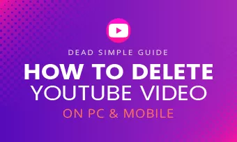 how to delete youtube videos