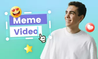 how to make video memes with moving text