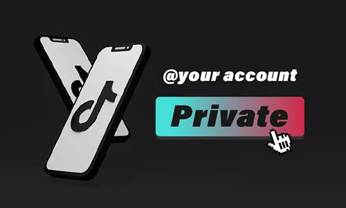 how to make your tiktok account private
