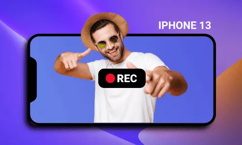 how to screen record on iphone 13